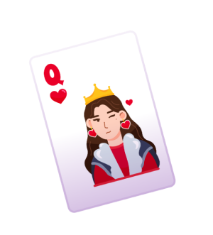 Queen Card