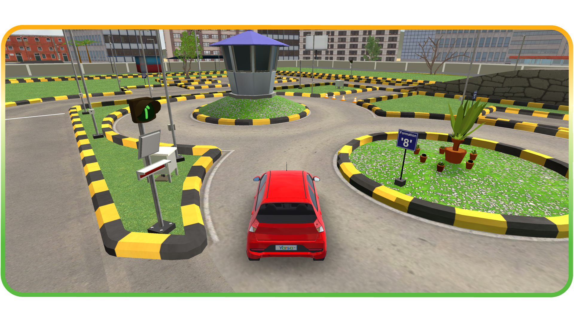 Driving School game screenshot one